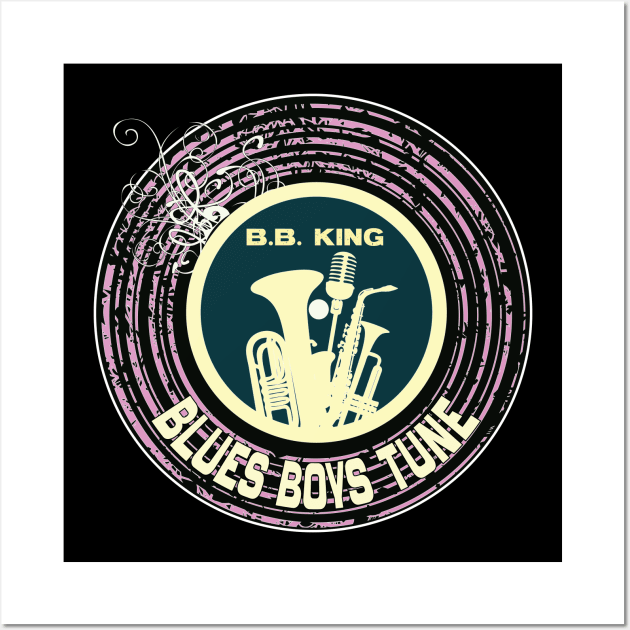 BLUES BOYS TUNE(B.B, King) Wall Art by BY TRENDING SYAIF